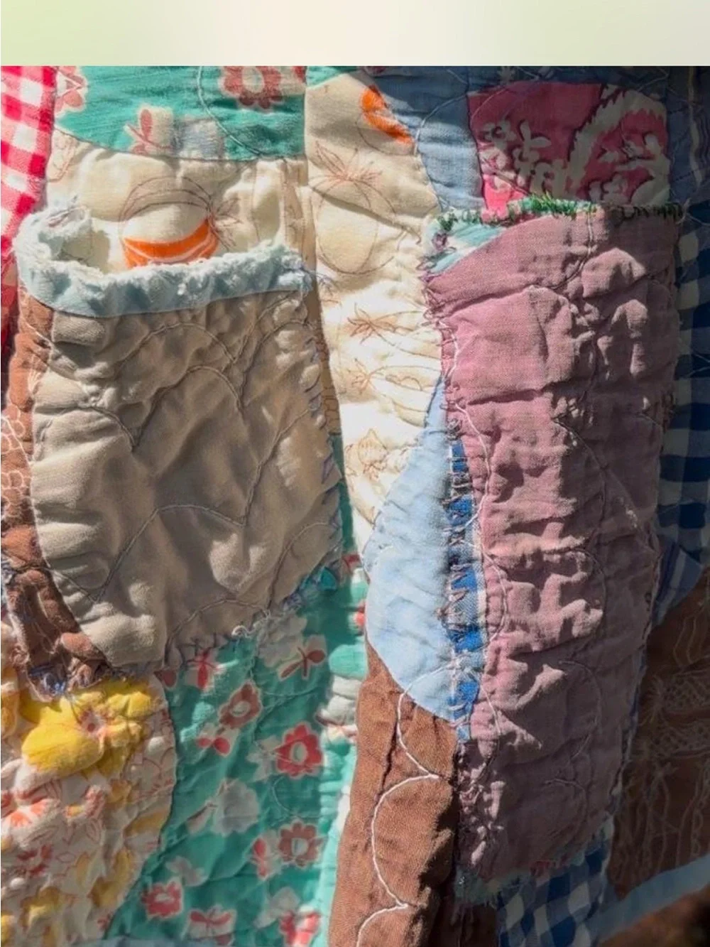 Handmade quilt belt bag